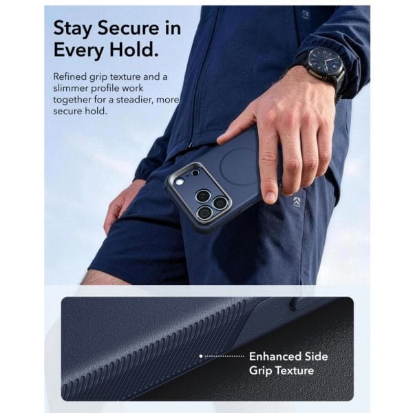Θήκη iPhone 17 Pro Max / 18 Pro Max ESR Cyber Tough Kickstand MagSafe Blue - Image 6