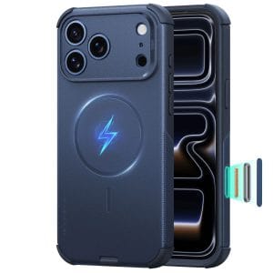 Θήκη iPhone 17 Pro Max / 18 Pro Max ESR Cyber Tough MagSafe Blue