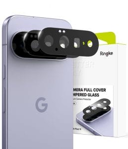Προστατευτικό κάμερας Google Pixel 11 Ringke Camera Full Cover 2-Pack Black