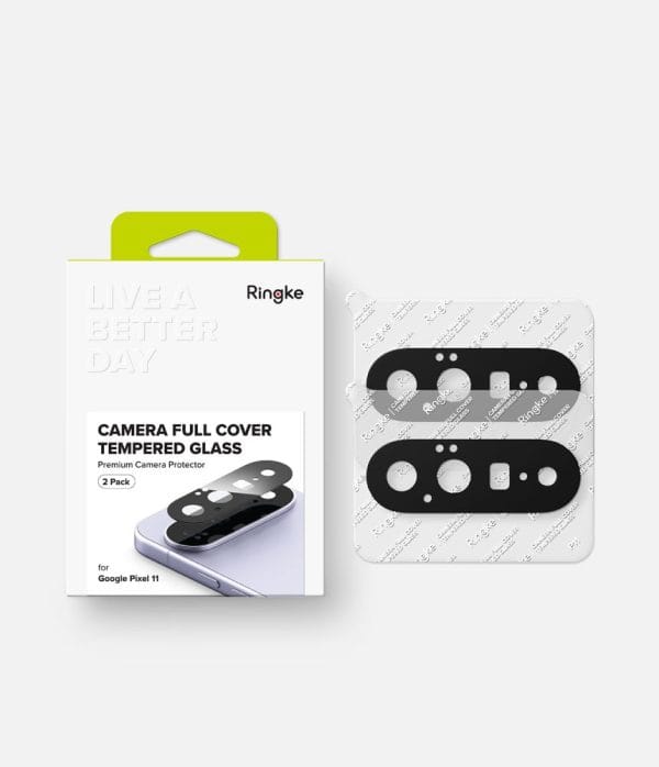 Προστατευτικό Κάμερας Google Pixel 11 Ringke Camera Full Cover 2-Pack Black - Image 8