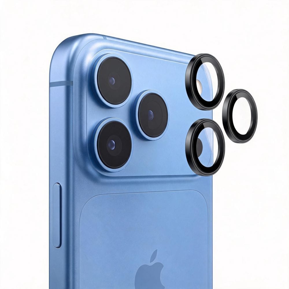 Προστατευτικό Κάμερας iPhone 18 Pro / 18 Pro Max Tech-Protect Camring Fit+ Black - Image 3