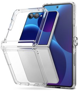Θήκη Samsung Galaxy Z Flip 8 Ringke Fusion Flap Clear με προστασία μεντεσέ