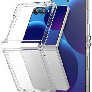 Θήκη Samsung Galaxy Z Flip 8 Ringke Fusion Flap Clear με προστασία μεντεσέ