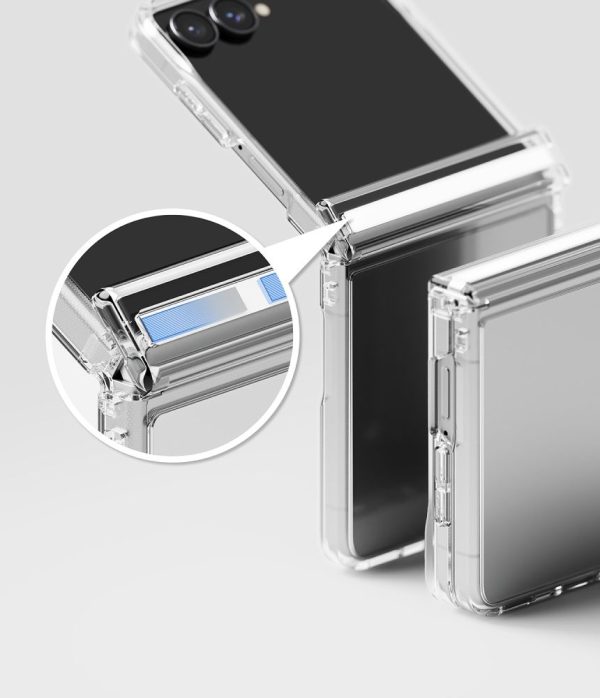 Θήκη Samsung Galaxy Z Flip 8 Ringke Fusion Flap Clear - Image 5