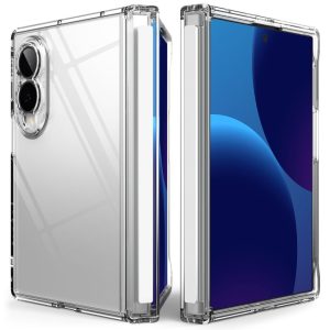 Θήκη Samsung Galaxy Z Fold 8 Ringke Fusion Flap Clear με προστασία μεντεσέ