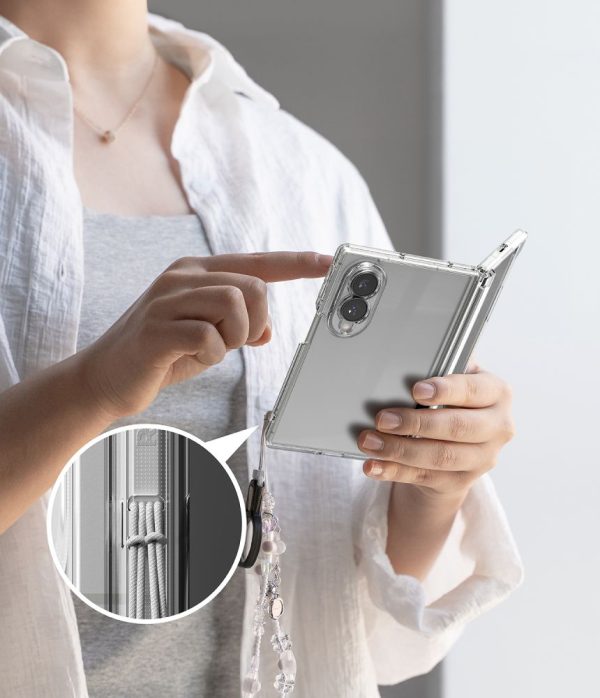 Θήκη Samsung Galaxy Z Fold 8 Ringke Fusion Flap Clear - Image 9