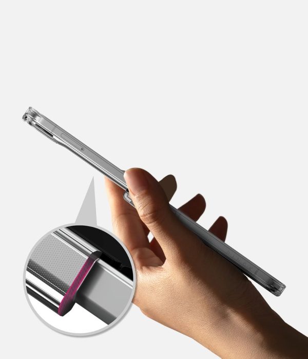 Θήκη Samsung Galaxy Z Flip 8 Ringke Fusion Flap Magnetic MagSafe Clear - Image 6