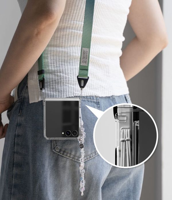 Θήκη Samsung Galaxy Z Flip 8 Ringke Fusion Flap Magnetic MagSafe Clear - Image 9