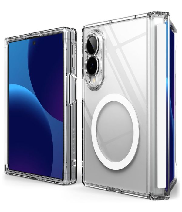 Θήκη Samsung Galaxy Z Fold 8 Ringke Fusion Flap Magnetic MagSafe Clear - Image 4