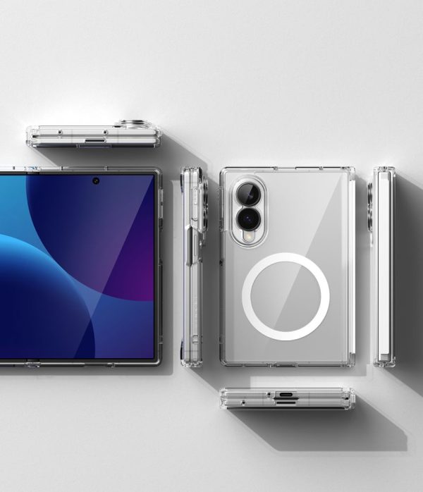 Θήκη Samsung Galaxy Z Fold 8 Ringke Fusion Flap Magnetic MagSafe Clear - Image 5
