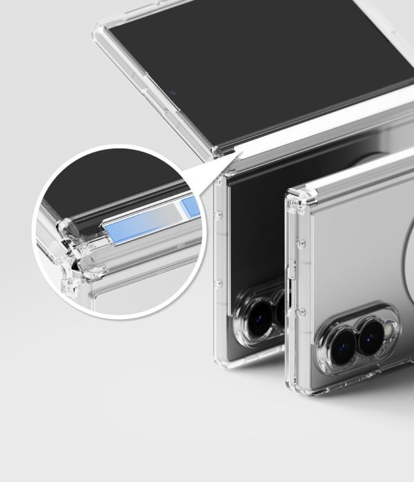 Θήκη Samsung Galaxy Z Fold 8 Ringke Fusion Flap Magnetic MagSafe Clear - Image 7
