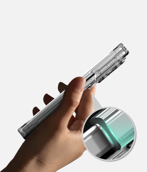 Θήκη Samsung Galaxy Z Fold 8 Ringke Fusion Flap Magnetic MagSafe Clear - Image 8