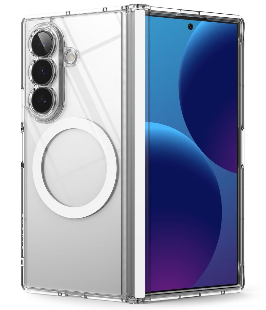 Θήκη Samsung Galaxy Z Fold 8 Ultra Ringke Fusion Flap Magnetic MagSafe Clear - Image 2