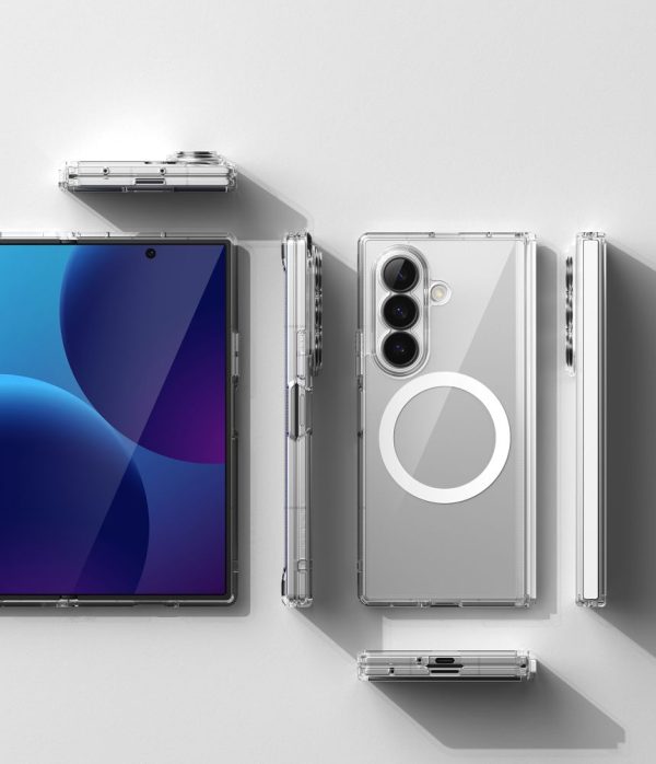 Θήκη Samsung Galaxy Z Fold 8 Ultra Ringke Fusion Flap Magnetic MagSafe Clear - Image 5