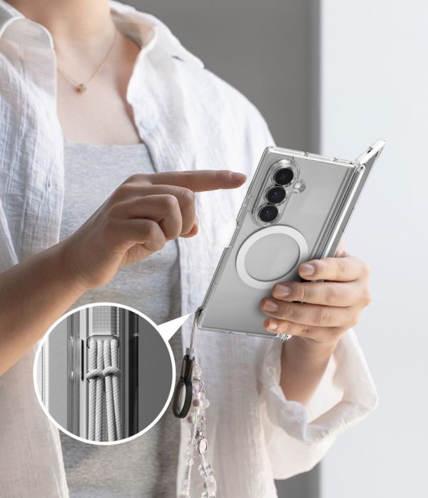 Θήκη Samsung Galaxy Z Fold 8 Ultra Ringke Fusion Flap Magnetic MagSafe Clear - Image 9