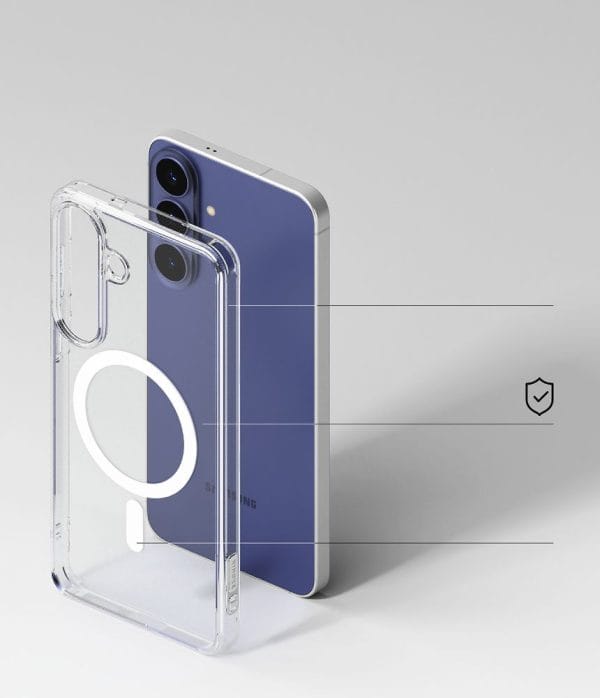Θήκη Samsung Galaxy S26 FE Ringke Fusion Magnetic MagSafe Clear - Image 7