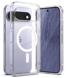 Διάφανη θήκη Google Pixel 11 Ringke Fusion Magnetic MagSafe με ενσωματωμένο μαγνητικό δακτύλιο