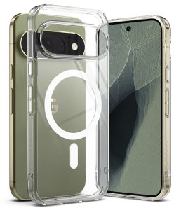 Διάφανη θήκη Google Pixel 11 Pro Ringke Fusion Magnetic MagSafe με μαγνητικό δακτύλιο