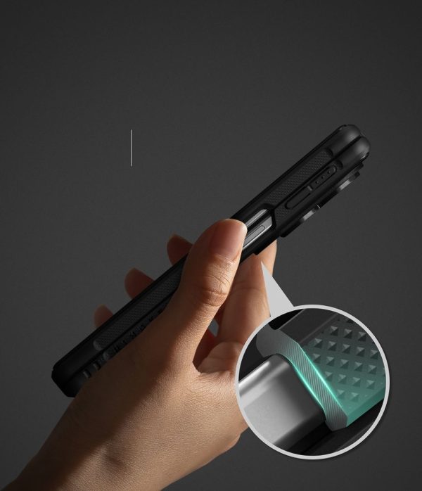 Θήκη Samsung Galaxy Z Fold 8 Ringke Onyx Flap Magnetic MagSafe Black - Image 7