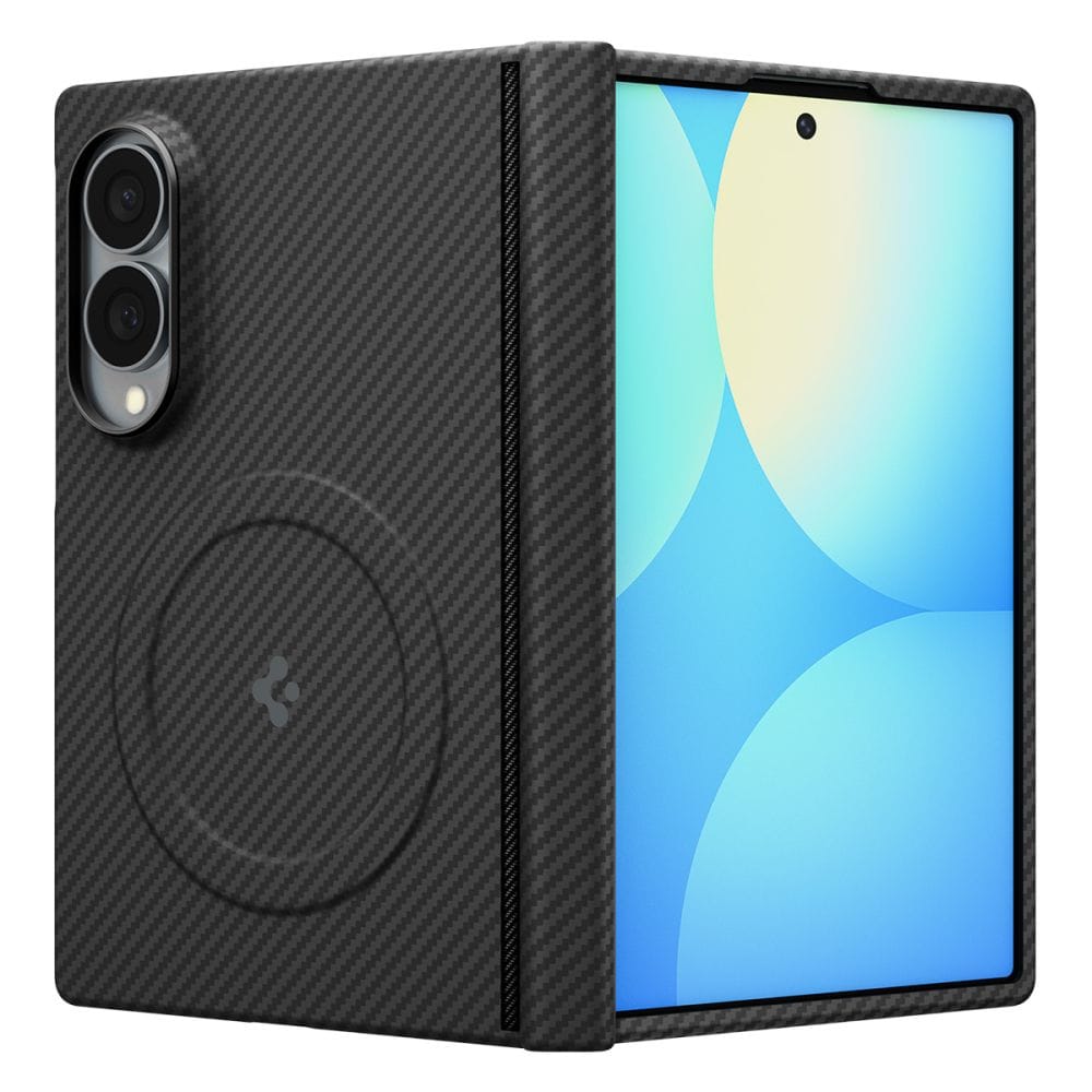 Θήκη Samsung Galaxy Z Fold 8 Spigen AirSkin Aramid MagFit MagSafe Black (ACS11953) - Image 2