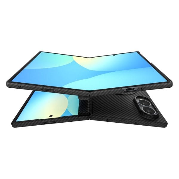 Θήκη Samsung Galaxy Z Fold 8 Spigen AirSkin Aramid MagFit MagSafe Black (ACS11953) - Image 4