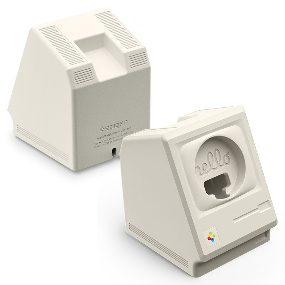Βάση φόρτισης Apple Watch και AirPods Spigen Classic LS Stone