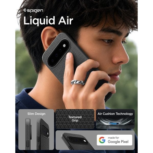 Θήκη Google Pixel 11 Spigen Liquid Air Matte Black (ACS11438) - Image 8