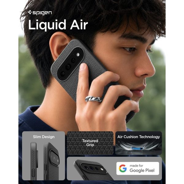 Θήκη Google Pixel 11 Pro Spigen Liquid Air Matte Black (ACS11428) - Image 7