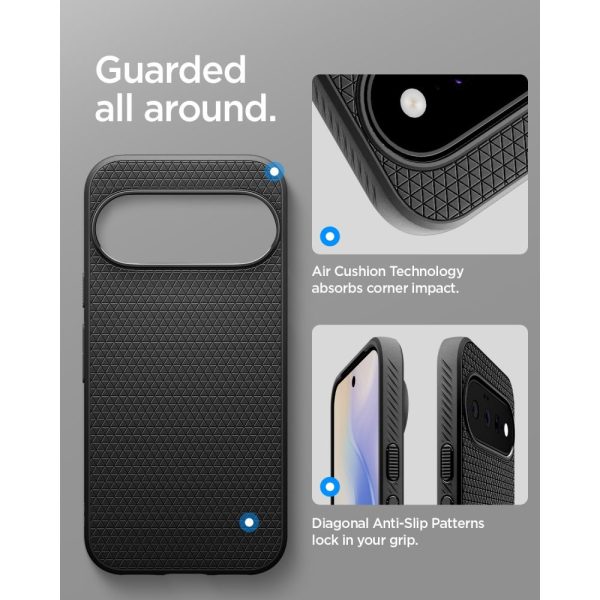 Θήκη Google Pixel 11 Spigen Liquid Air MagFit MagSafe Matte Black (ACS11439) - Image 10