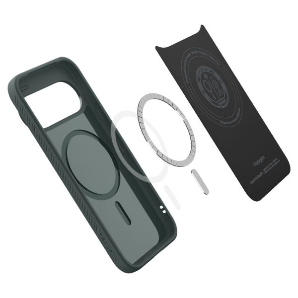 Θήκη Google Pixel 11 Pro Spigen Liquid Air MagFit MagSafe Abyss Green (ACS11858) - Image 5