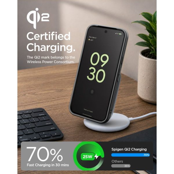 Θήκη Google Pixel 11 Pro XL Spigen Liquid Air MagFit MagSafe Matte Black (ACS11449) - Image 9