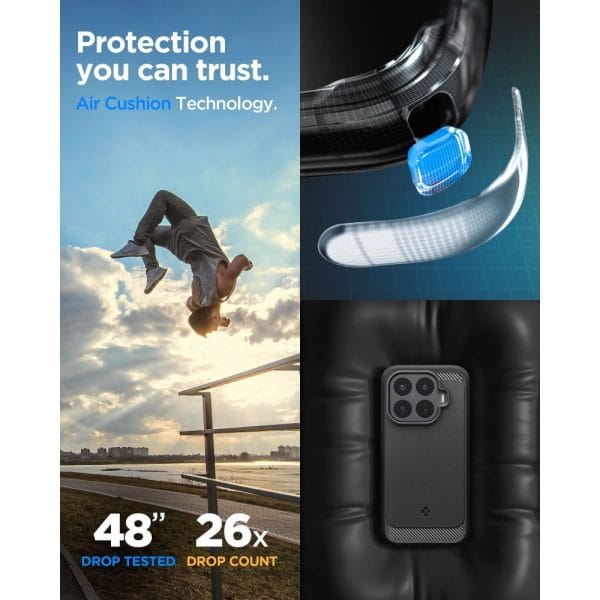 Θήκη Xiaomi 17T Spigen Rugged Armor Matte Black (ACS11870) - Image 7