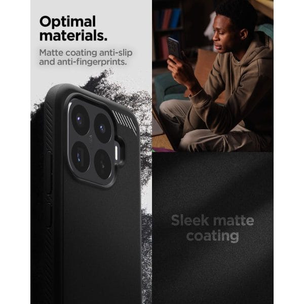 Θήκη Xiaomi 17T Pro Spigen Rugged Armor Matte Black (ACS11869) - Image 10