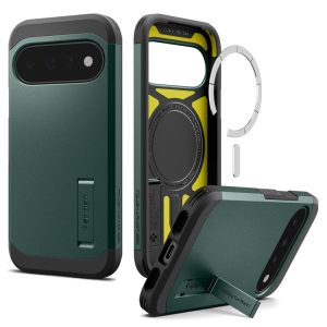 Θήκη Google Pixel 11 Spigen Tough Armor AI MagFit MagSafe Abyss Green
