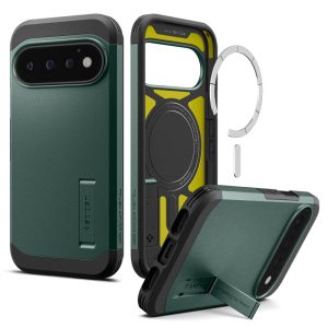 Θήκη Google Pixel 11 Pro Spigen Tough Armor AI MagFit MagSafe Abyss Green
