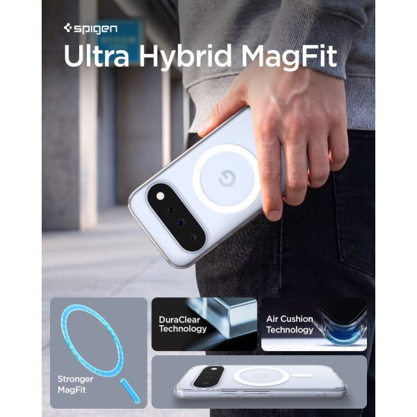 Θήκη Google Pixel 11 Spigen Ultra Hybrid MagFit MagSafe Clear White (ACS11441) - Image 11