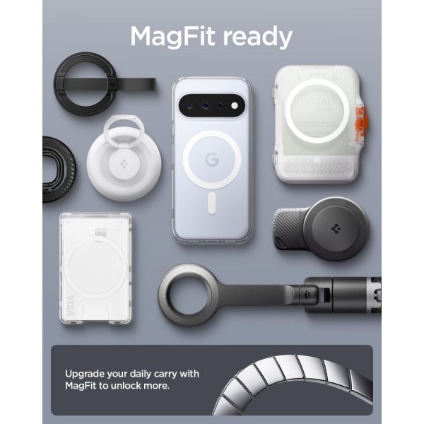 Θήκη Google Pixel 11 Spigen Ultra Hybrid MagFit MagSafe Clear White (ACS11441) - Image 9
