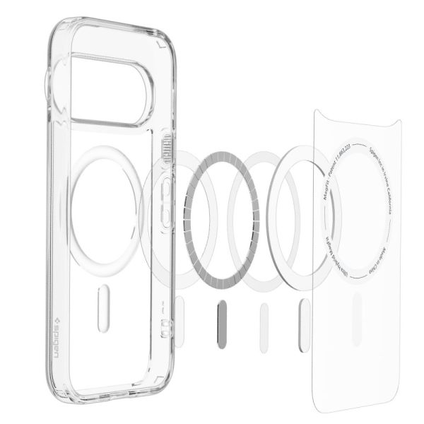 Θήκη Google Pixel 11 Pro Spigen Ultra Hybrid MagFit MagSafe Clear White (ACS11431) - Image 6