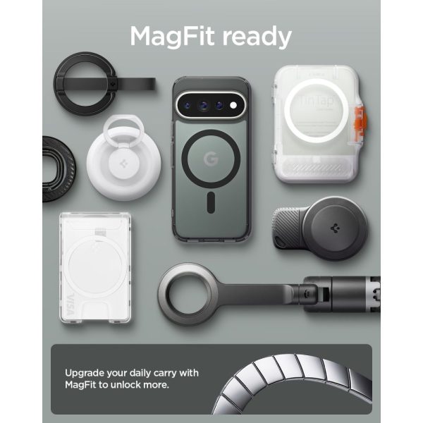 Θήκη Google Pixel 11 Pro Spigen Ultra Hybrid MagFit MagSafe Frost Black (ACS11432) - Image 9
