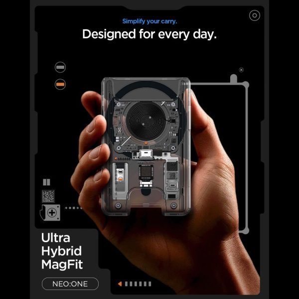 Μαγνητικό Πορτοφόλι Καρτών Spigen Ultra Hybrid Neo One MagFit MagSafe (AFA11403) - Image 6