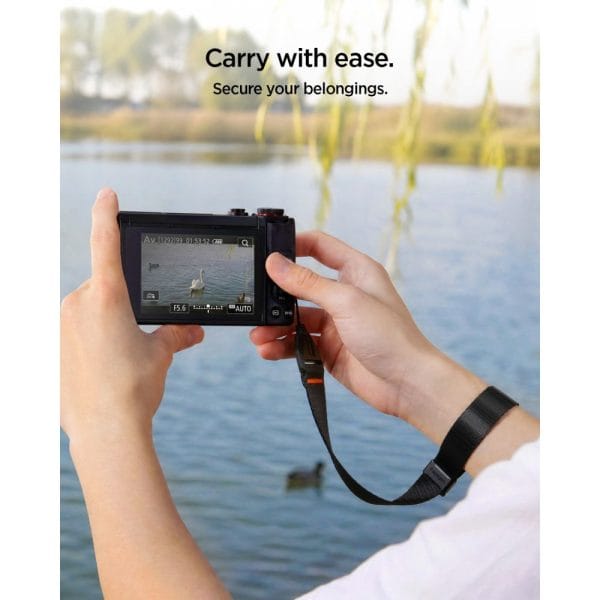 Λουράκι Καρπού Κινητού Spigen Universal Adjustable Lanyard Strap Wrist Black (AFA11626) - Image 11
