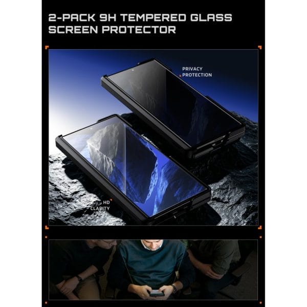 Θήκη Samsung Galaxy Z Fold 8 Ultra / Z Fold 7 Supcase UB Aero MagSafe 2-Set Aramid Black - Image 8