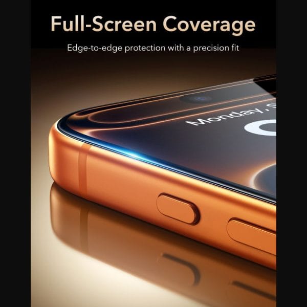 Τζάμι Προστασίας iPhone 17 Pro / 18 Pro ESR UltraFit Armorite Pro Tempered Glass Black - Image 8