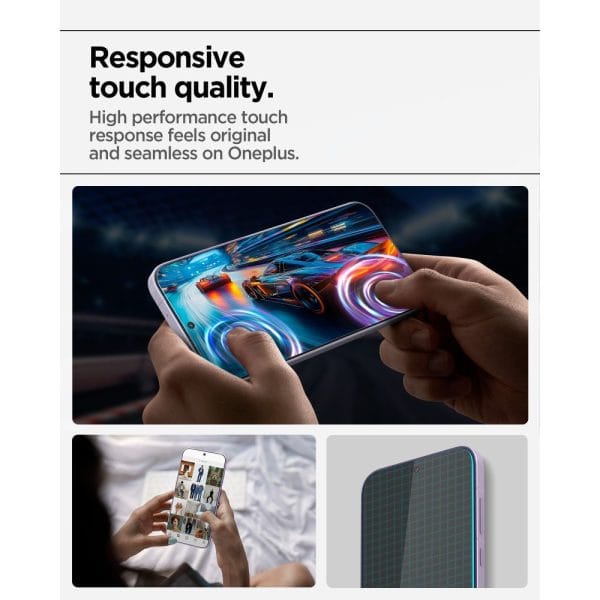 Τζάμι Προστασίας OnePlus 15 Spigen Glas.tR AlignMaster S AluminaCore 2-Pack Clear (AGL11333) - Image 9
