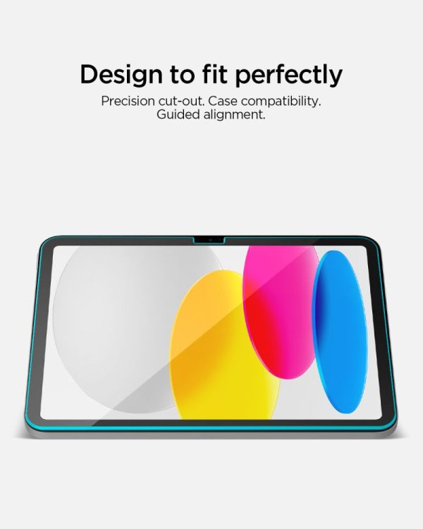 Αντιχαρακτικό Γυαλί iPad 10.9 2022 / iPad 11 A16 2025 Spigen ALM Glas.tR T Clear (AGL11698) - Image 11
