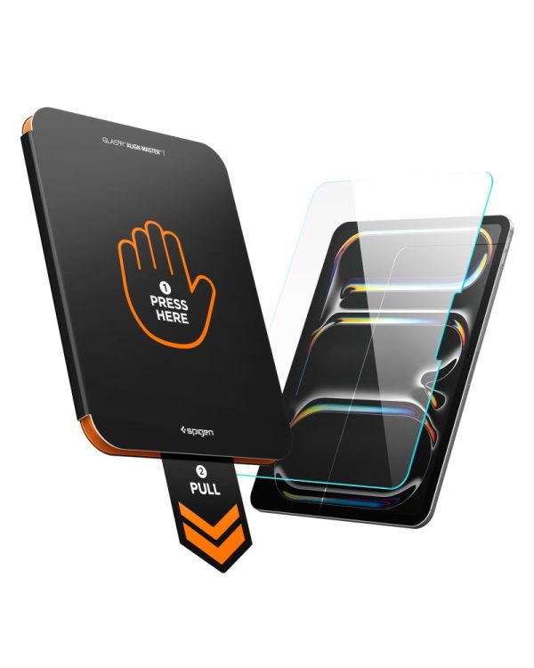 Αντιχαρακτικό Γυαλί iPad Pro 11 M4 / M5 2024–2025 Spigen ALM Glas.tR T Clear (AGL11699) - Image 6