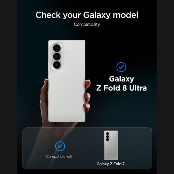 Τζάμι Προστασίας Privacy Samsung Galaxy Z Fold 7 / Z Fold 8 Ultra Spigen Glas.tR EZ Fit Pro HD 2-Pack (AGL12250) - Image 7