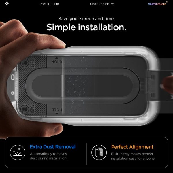 Τζάμι Προστασίας Google Pixel 11 / 11 Pro Spigen GLAS.tR EZ Fit Pro 2-Pack Clear (AGL11480) - Image 10
