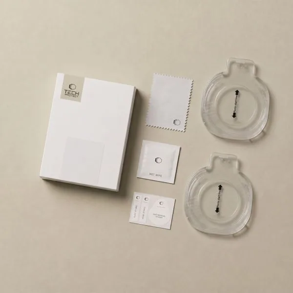Τζάμι Προστασίας Samsung Galaxy Watch 8 / 9 (40mm) Tech-Protect Easy Set+ 2-Pack Clear - Image 15