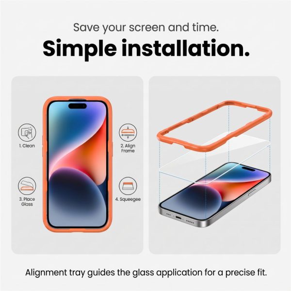 Τζάμι Προστασίας Οθόνης & Κάμερας Samsung Galaxy A27 5G Tech-Protect Easy Set+ 3-Pack Clear - Image 9
